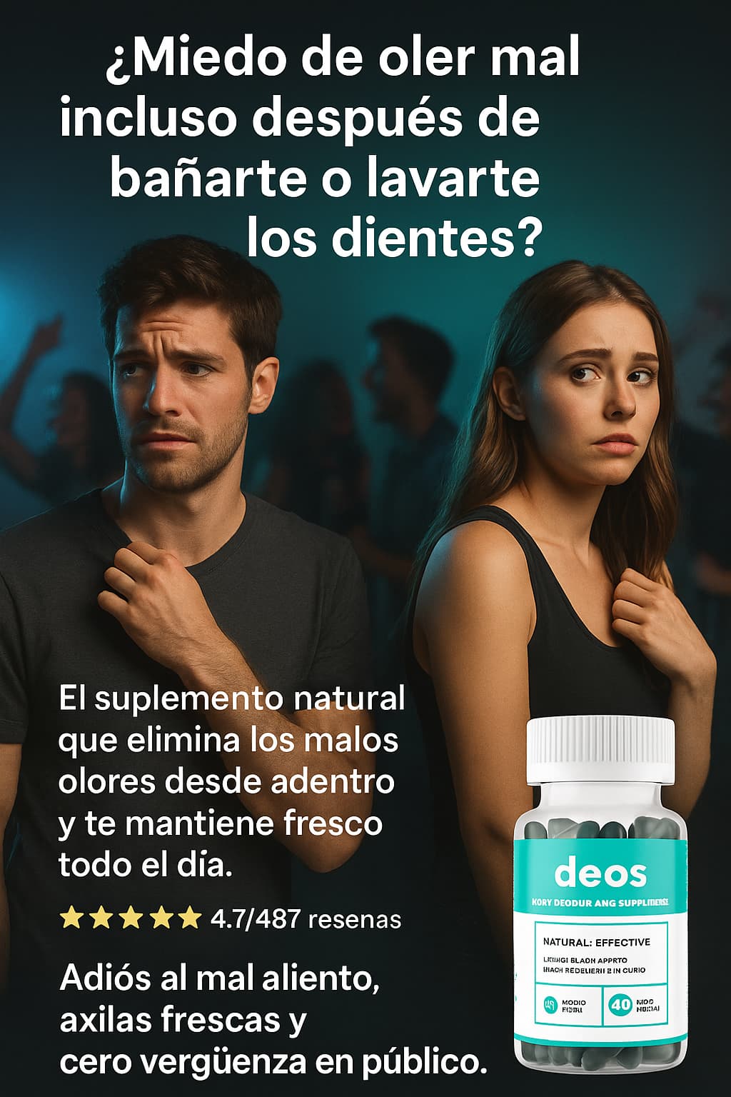 DEOS® Control de Olor Corporal