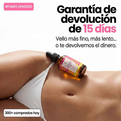Aceite Puro Cyperus Rothondus™ | Vello fino y menos visible