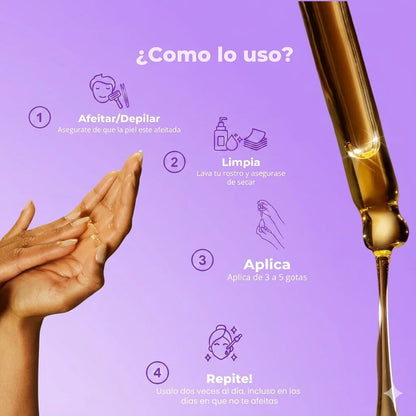 Aceite Puro Cyperus Rothondus™ | Vello fino y menos visible