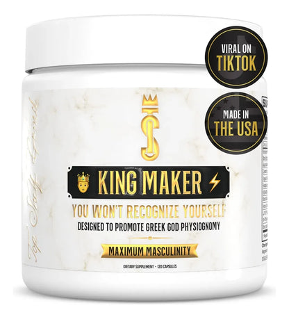 KING MAKER® Suplemento Natural Potenciador para Hombres - 120 Cápsulas