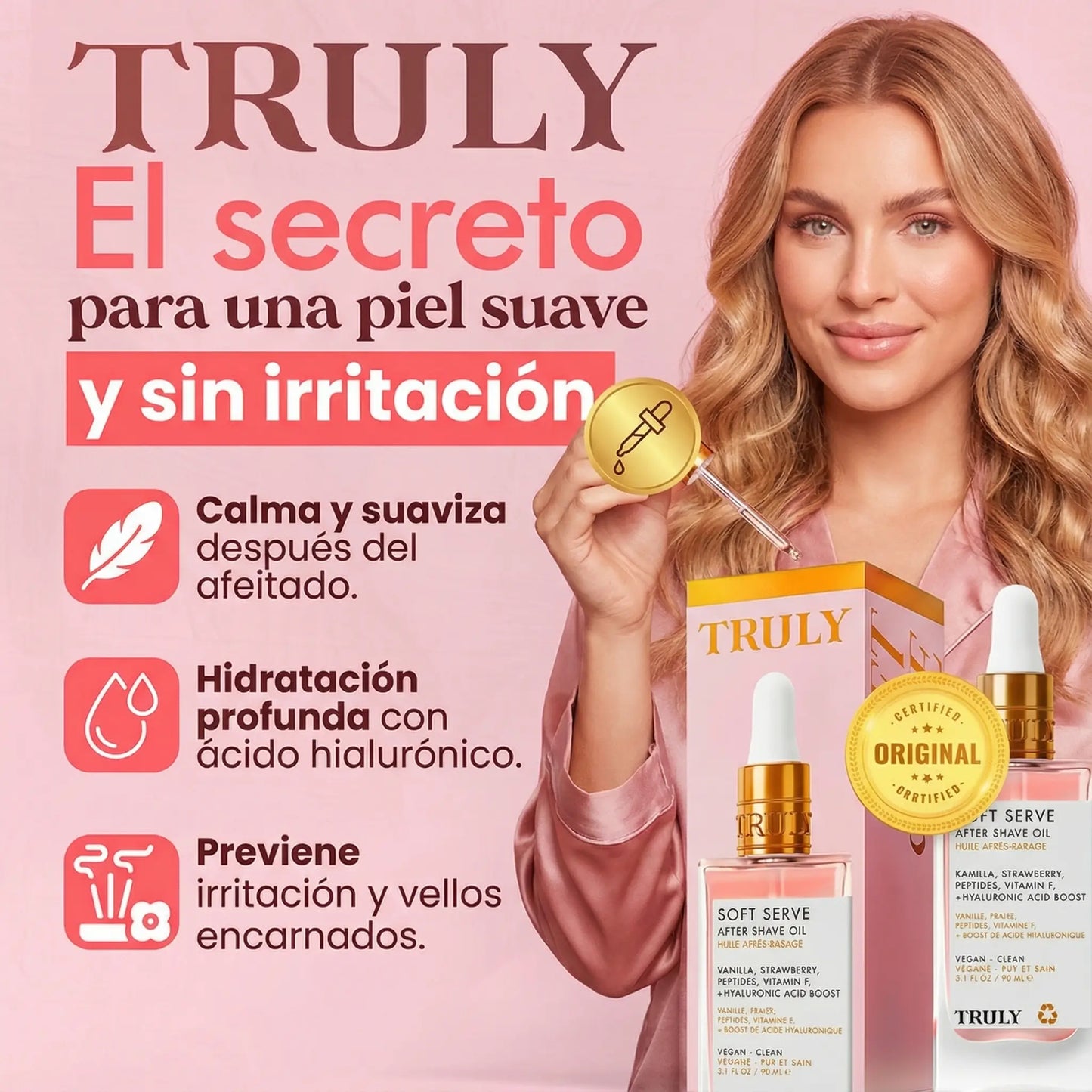 TRULY ACEITE AFTER SHAVE OIL™ | ORIGINAL