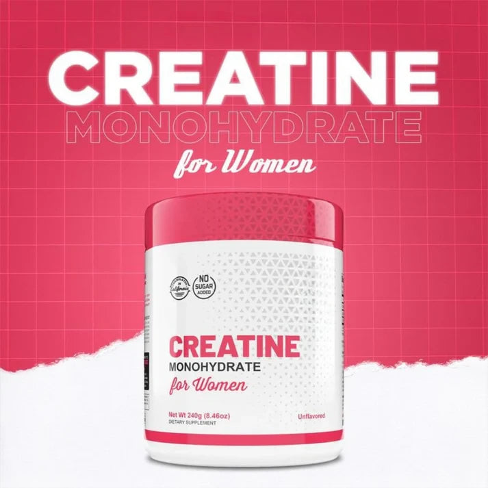 Creatina Monohidratada para Mujeres – Fuerza, Energía y Rendimiento en Cada Dosis
