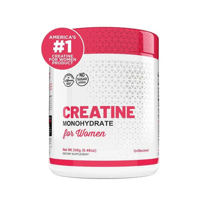 Creatina Monohidratada para Mujeres – Fuerza, Energía y Rendimiento en Cada Dosis