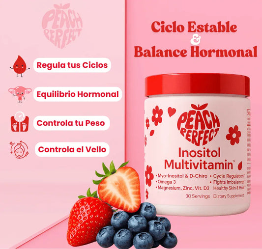 Peach Perfect | Inositol | Equilibra Tus Hormonas.