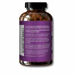 Myo-Inositol y D-Chiro Inositol™ con Vitamina D3 y Ashwagandha, 120 Capsulas